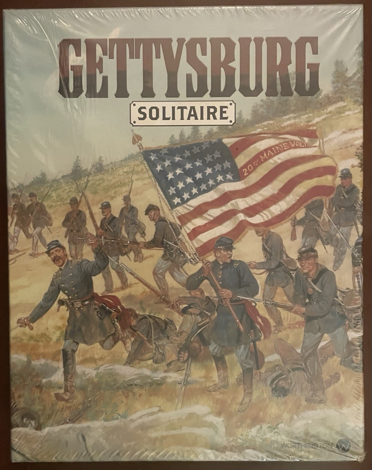 Gettysburg Solitaire Boxed Version 2025 Worthington Games Brand New Factory Seal