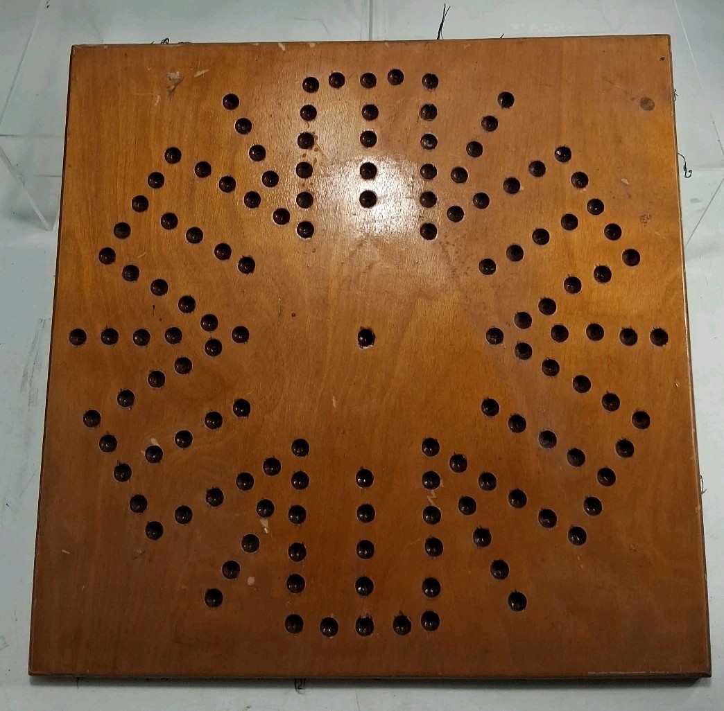 Vintage Handmade Wood Wahoo Board Read Look 18×18 #2 Cool Design