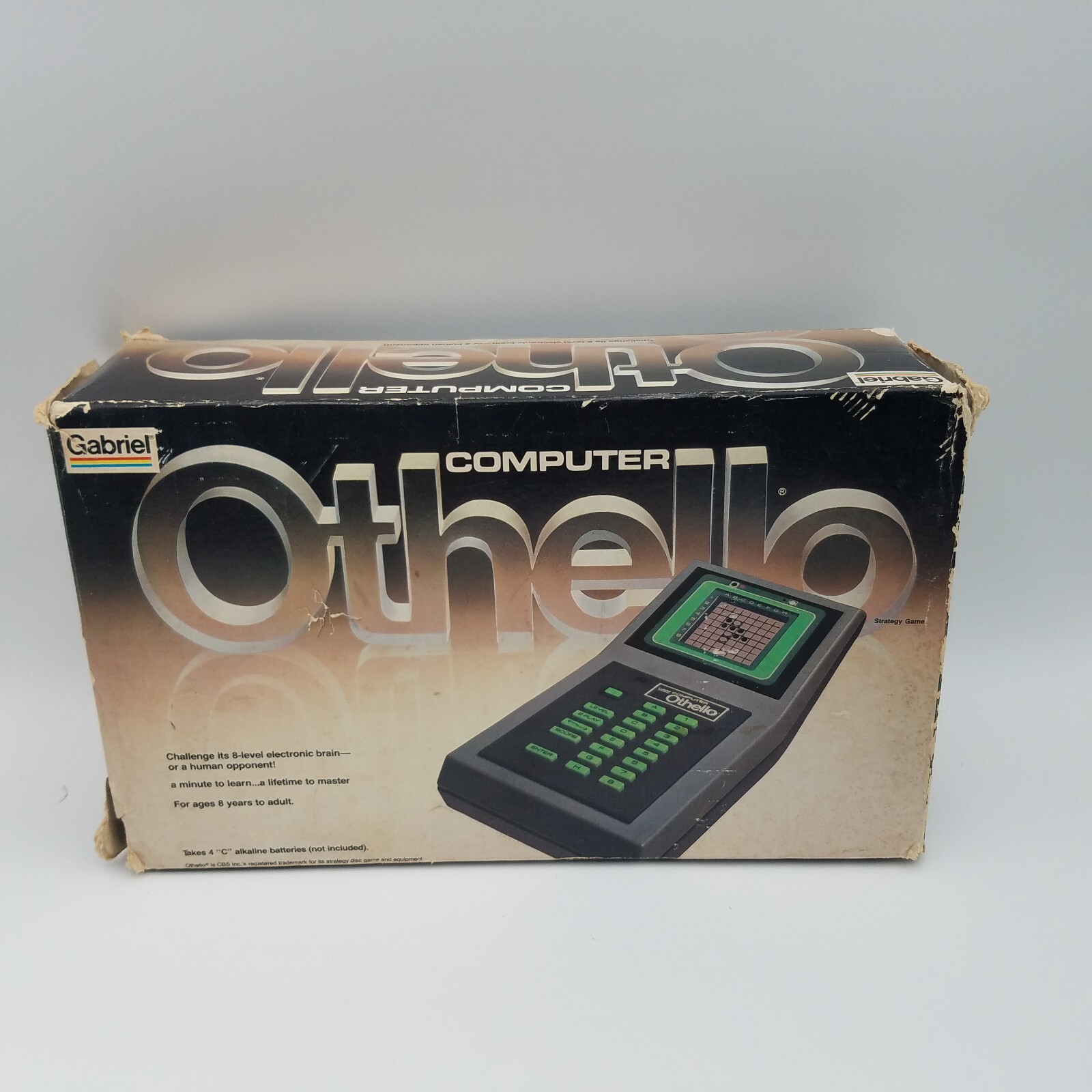 1980 Gabriel Computer Othello Strategy Game (Screen has Dead pixels)