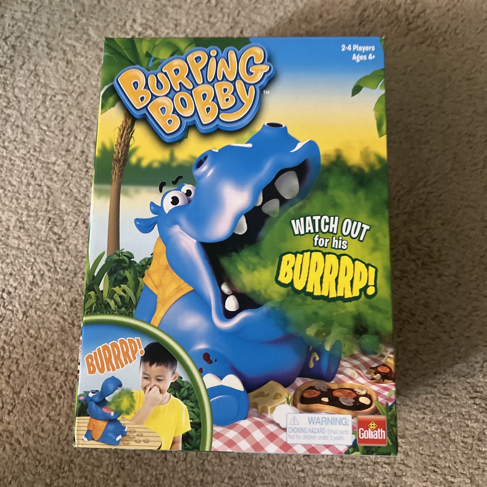 Goliath Games – Burping Bobby Children’s Game – Kids Ages 4+ – Fun Funny Family