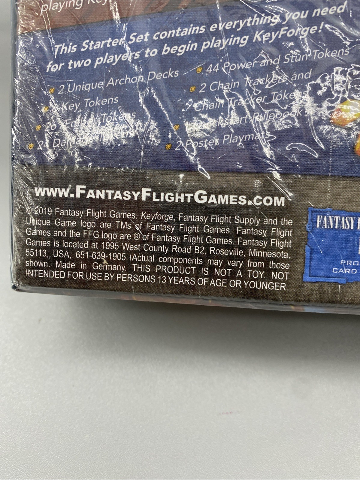 KeyForge: Age of Ascension 2-Player Starter Set (NEW 2019) Deck Card Board Game
