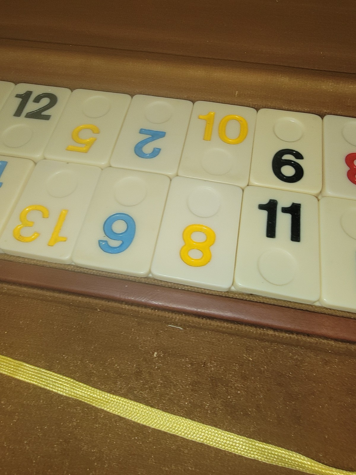 Vintage Rumi Blok Game Rummikub Nice Condition