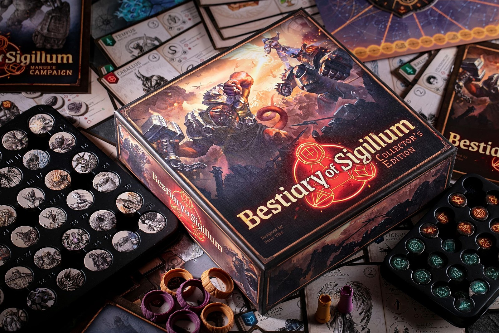 CrowD Games | Bestiary of Sigillum Board Game | 1/2/4 Players | Ages 14 and u…