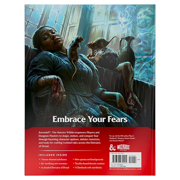 Dungeons & Dragons: Ravenloft – The Horrors Within BRAND NEW (Regular Cover)