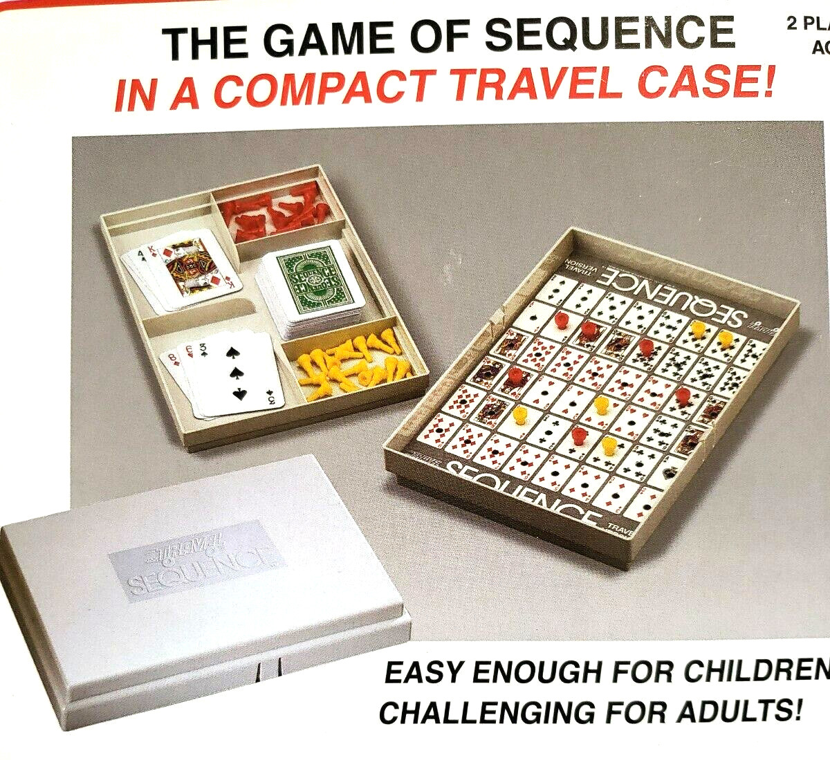 Jax Boardgame Travel Sequence New with travel case