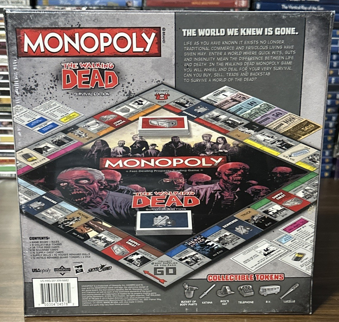 Monopoly The Walking Dead Board Game NEW
