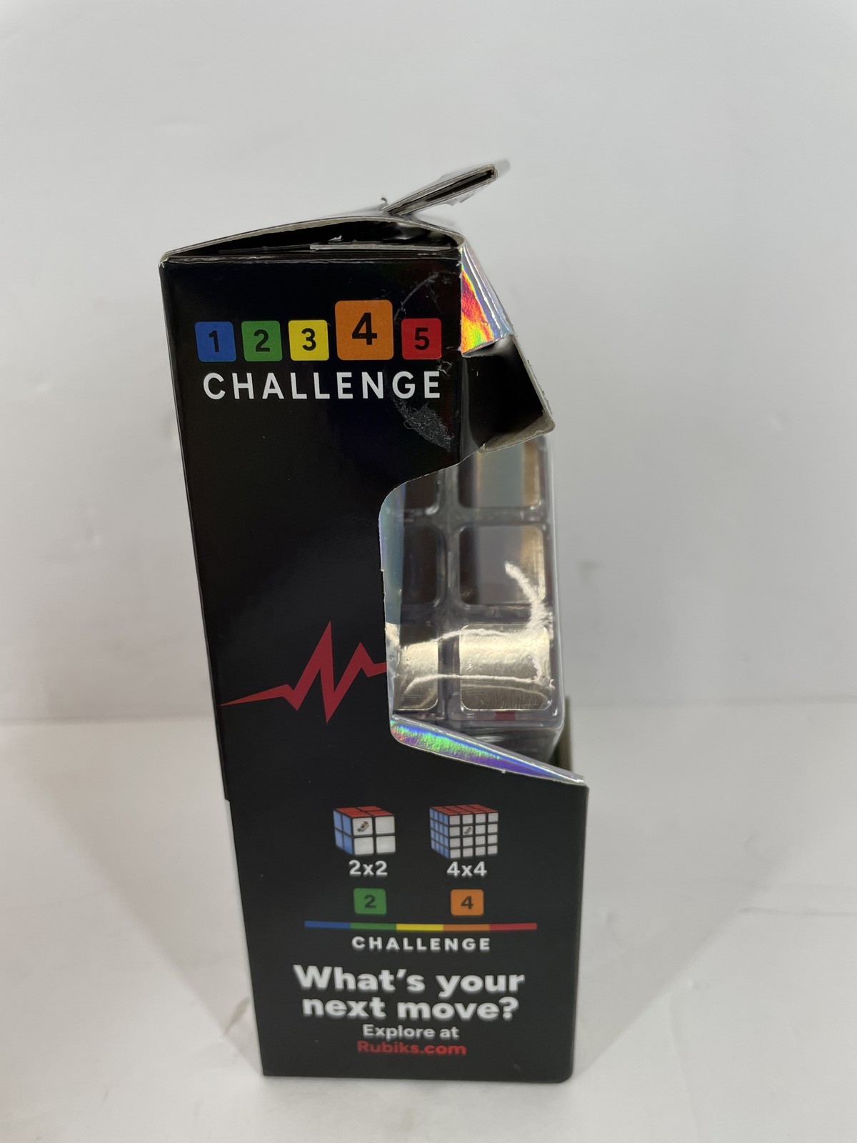 Rubik’s Pulse Electronic Light Up Puzzle Cube Game Spin Master NEW 8+