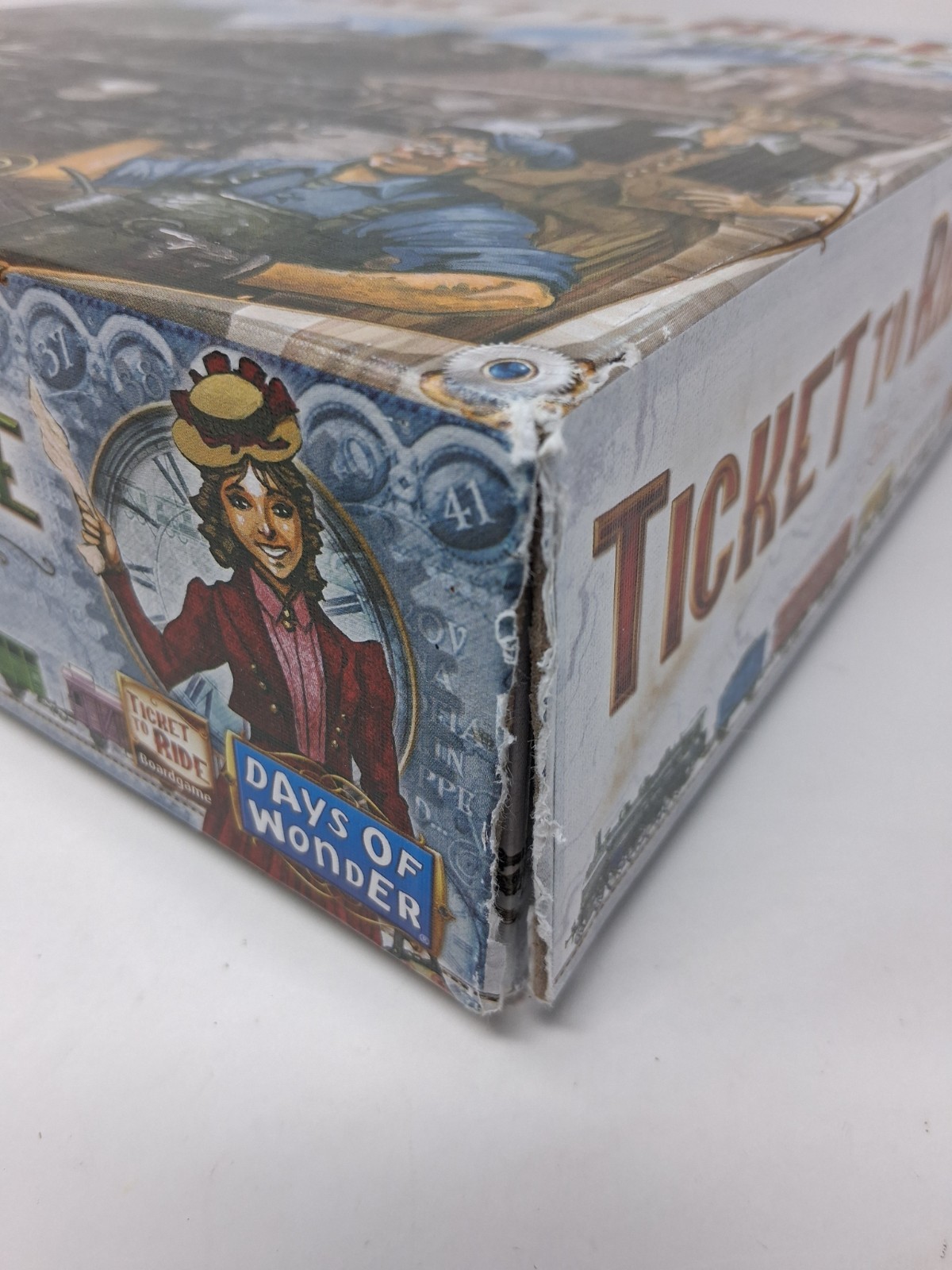 Ticket To Ride Europe Board Game Train Days Of Wonder – Complete