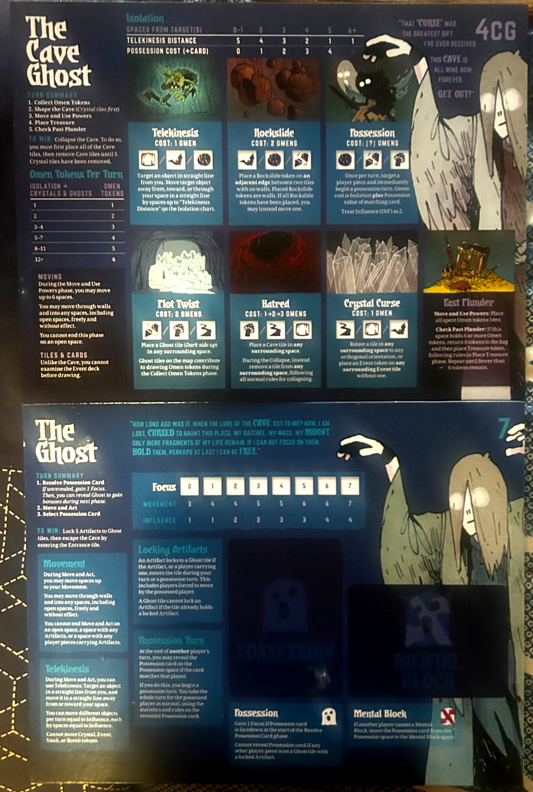 Vast The Crystal Caverns Fearsome Foes Expansion Kickstarter: Opened but Unused
