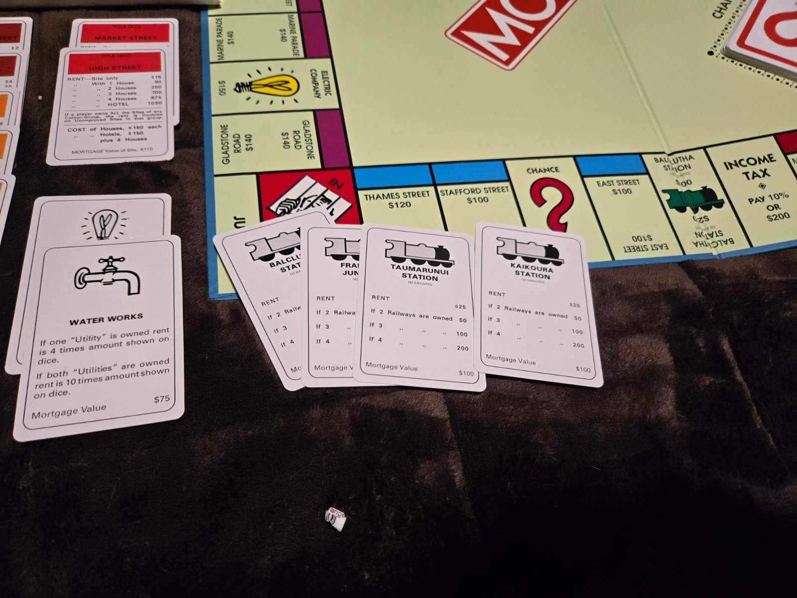 Vintage 2000 Monopoly NEW ZEALAND EDITION Board Games SUPER Rare Hasbro