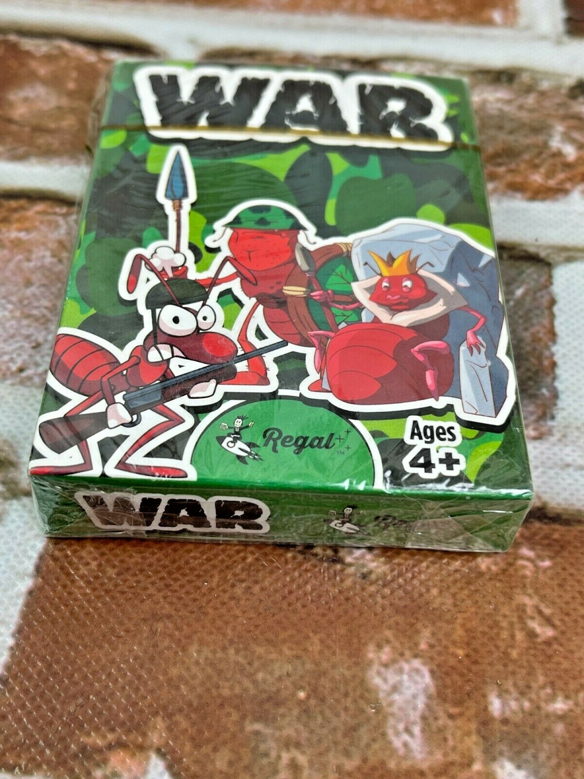 Regal Games Classic Card Game War-New