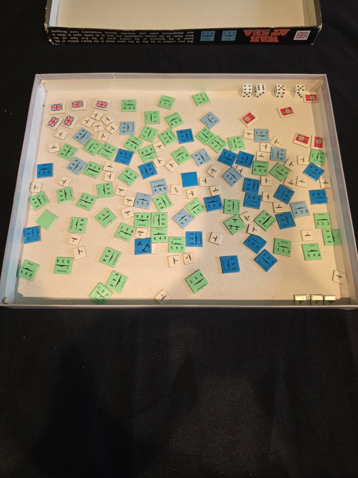 Vintage War at Sea Board Game – Avalon Hill (1976)