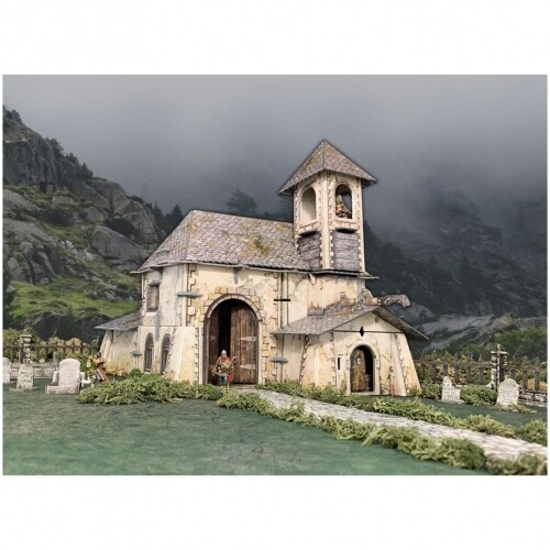 Tabletop Terrain – Chapel (123 Pieces) – English