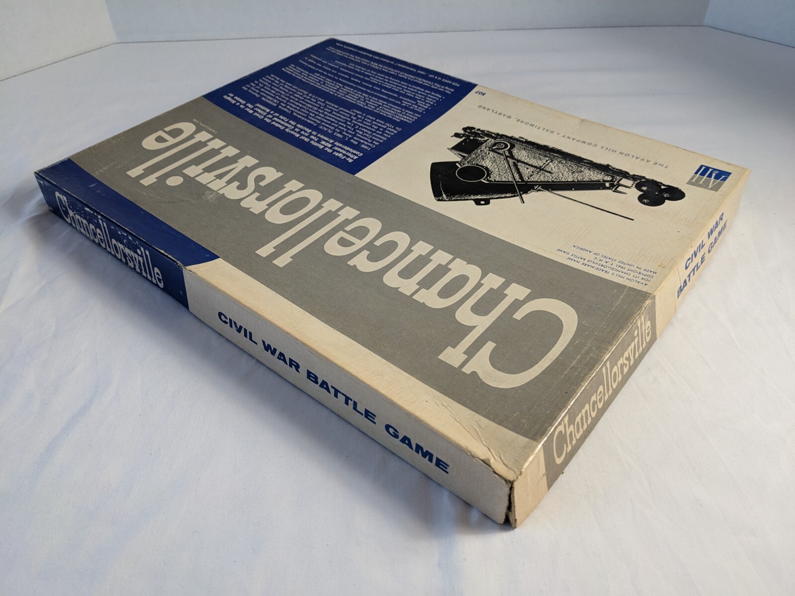 CHANCELLORSVILLE War Board Game COMPLETE Avalon Hill 1961