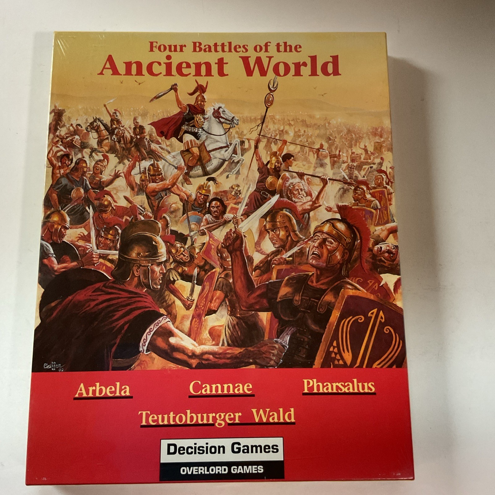Four Battles of the Ancient World – Decision Overlord Games wargame New Sealed