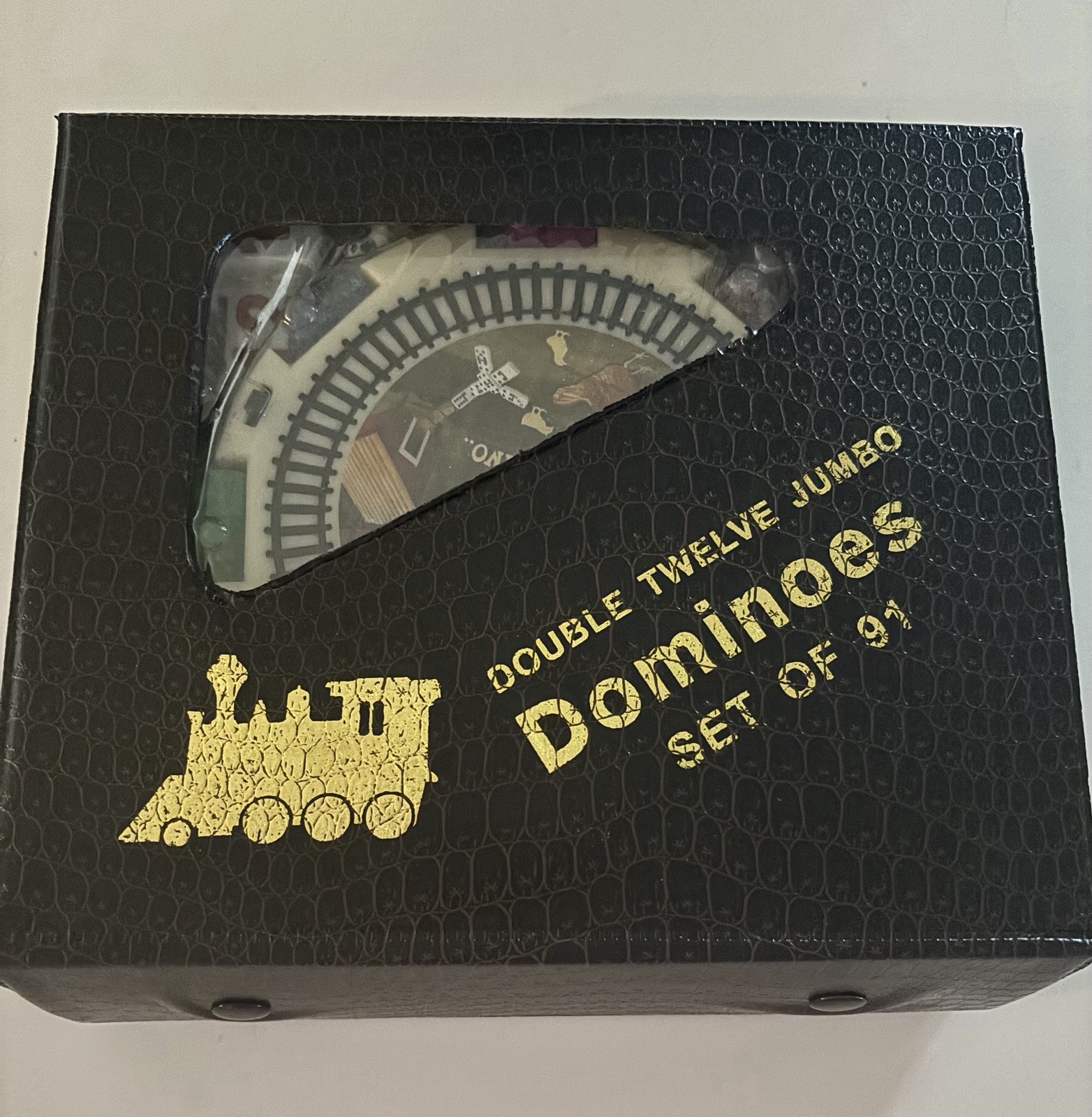 CHH Professional Mexican Train And Chicken Dominoes Game