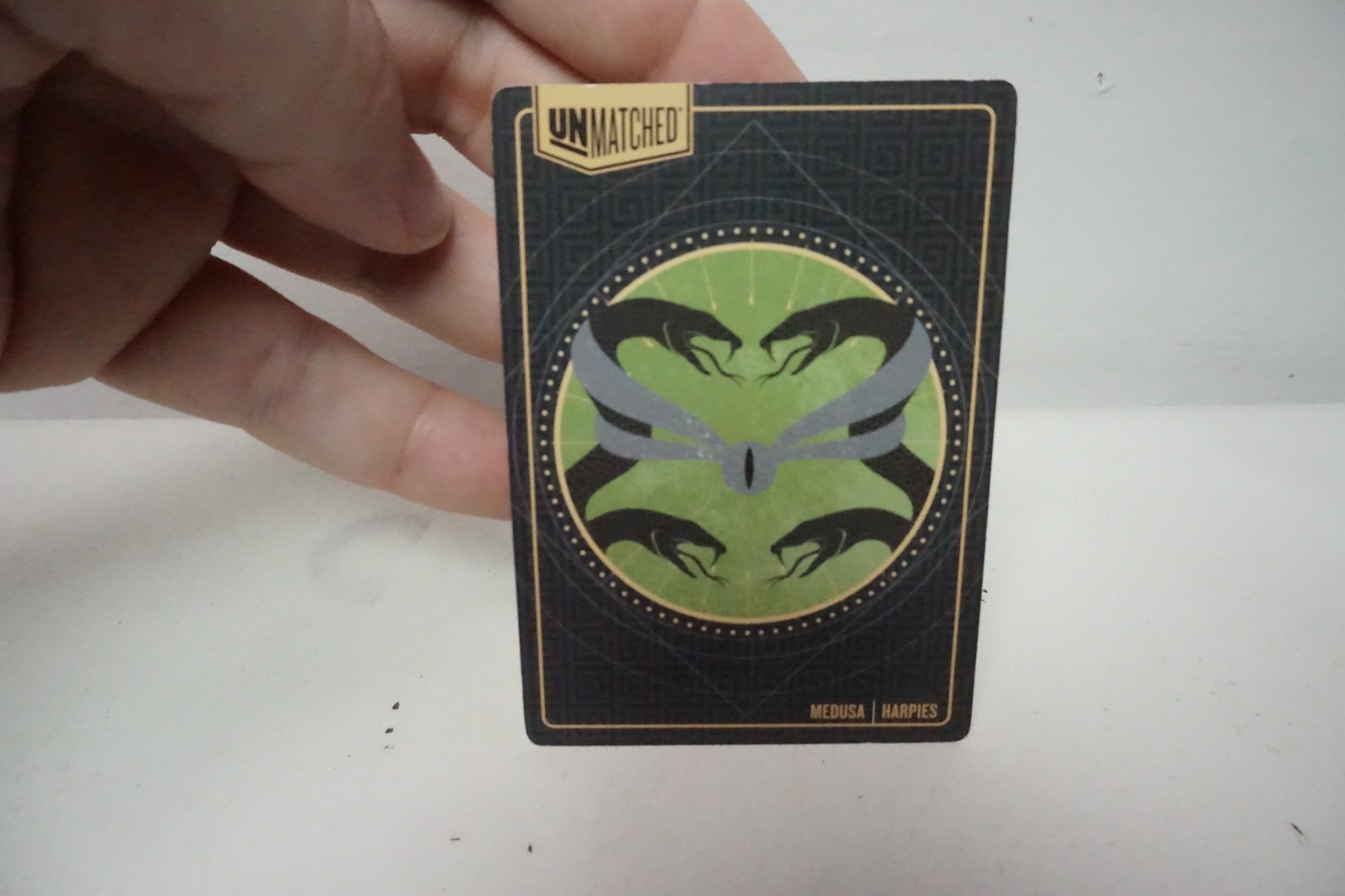 Restoration Games Unmatched Foil Promo Card Medusa Gaze Of Stone