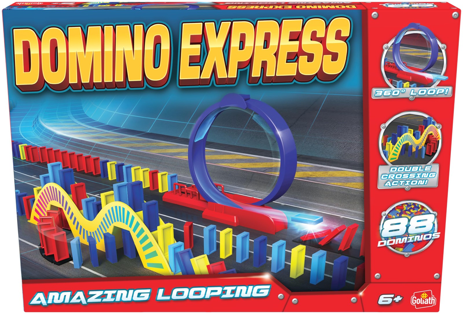 Goliath 81007 “Domino Express Amazing Looping 16 Game for 8 years to 12 years