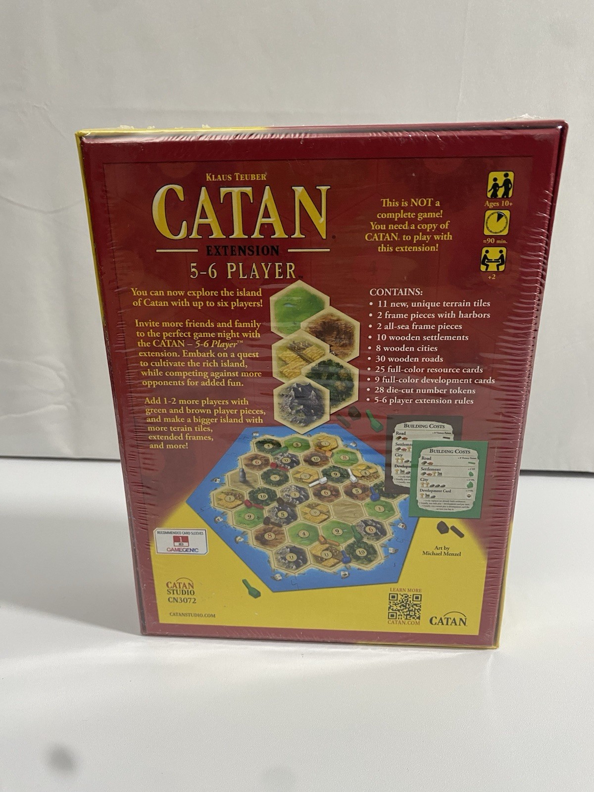 NEW Settlers of Catan Extension Expansion (5-6 Player) SEALED Klaus Teuber