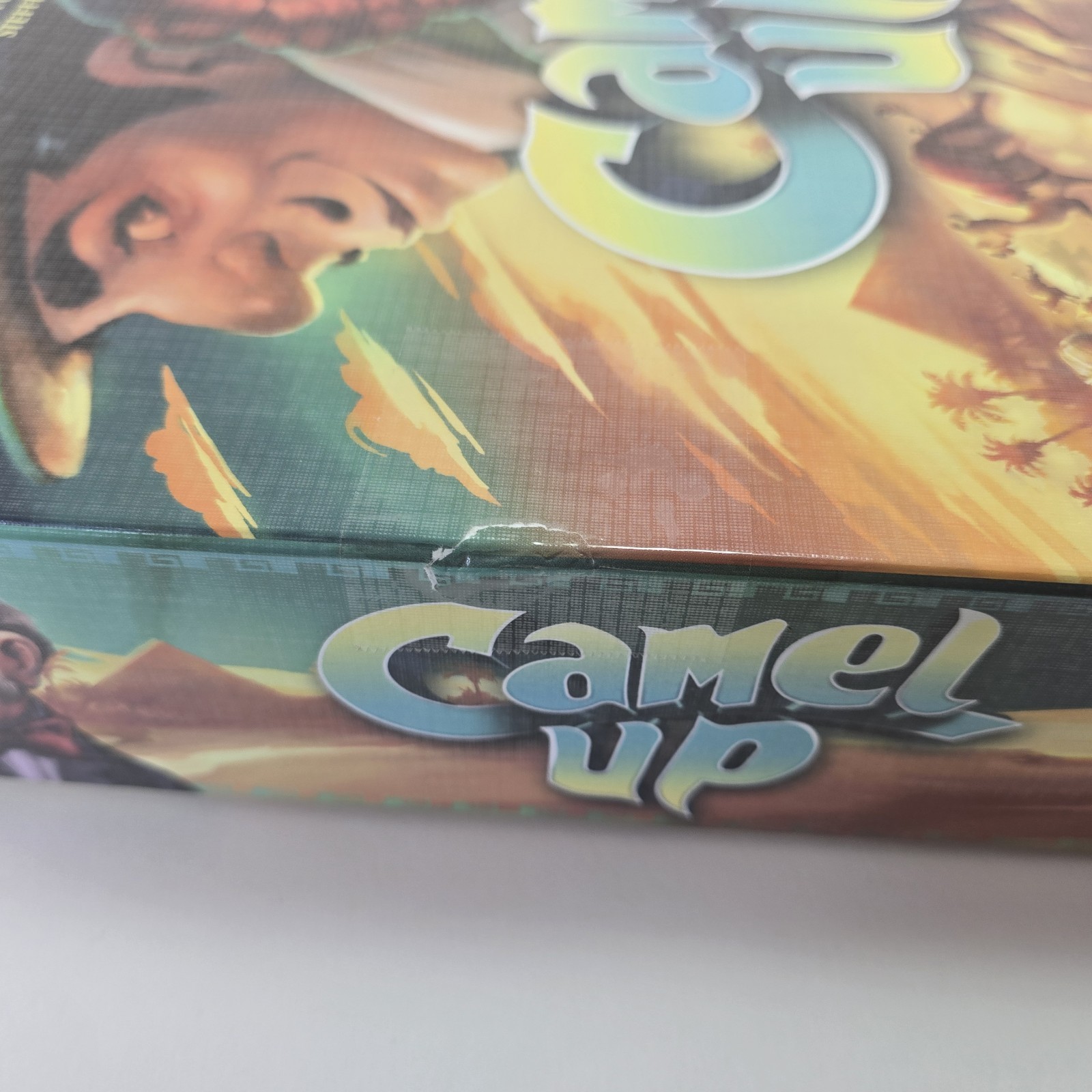 Camel up Board Game Second Edition Eggert Spiele Pop Up Palm Trees 99% Complete