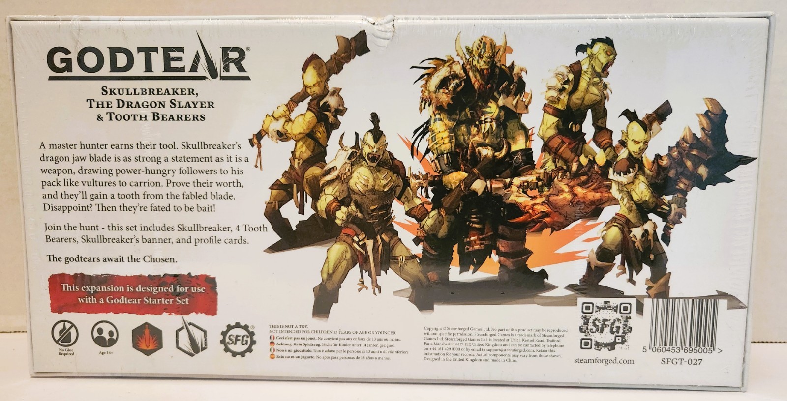 Godtear – Skullbreaker, The Dragon Slayer & Tooth Bearers BRAND NEW SEALED