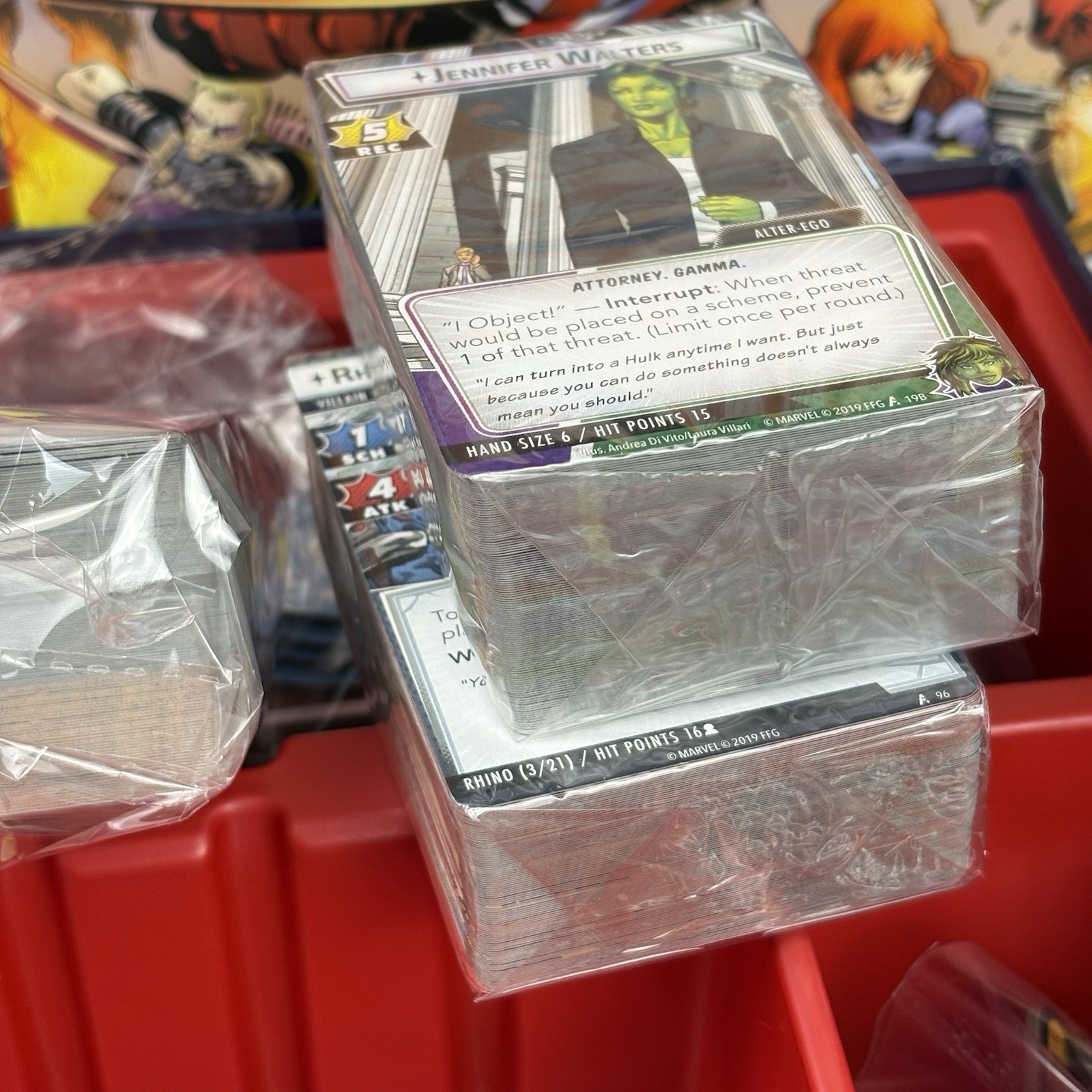 COMPLETE! Marvel Champions The Card Game MC01EN Board Core Set w/ Sealed Decks!