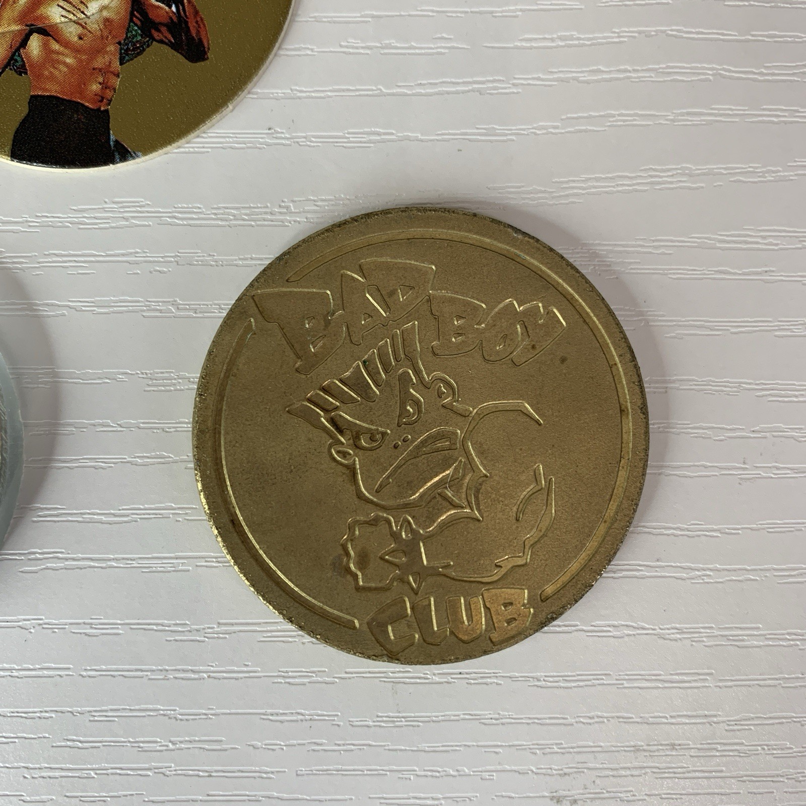 Vintage Pogs Slammers 1992 Beavis Butthead Bruce Lee Porsche Bad Boy Case Xlnt