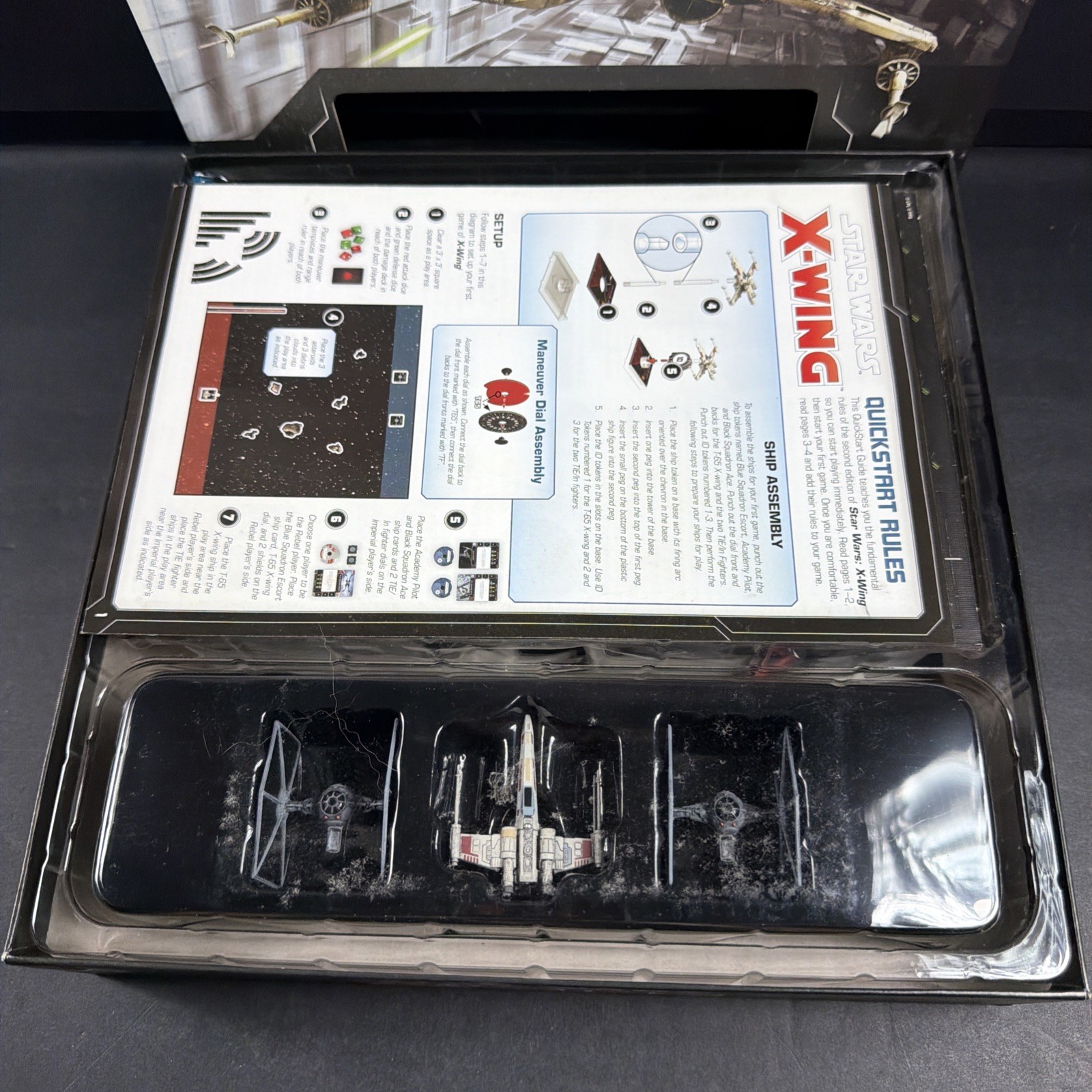Star Wars X-Wing Core Set Miniatures Game Of Tactical Space SWZ01 New/Open Box