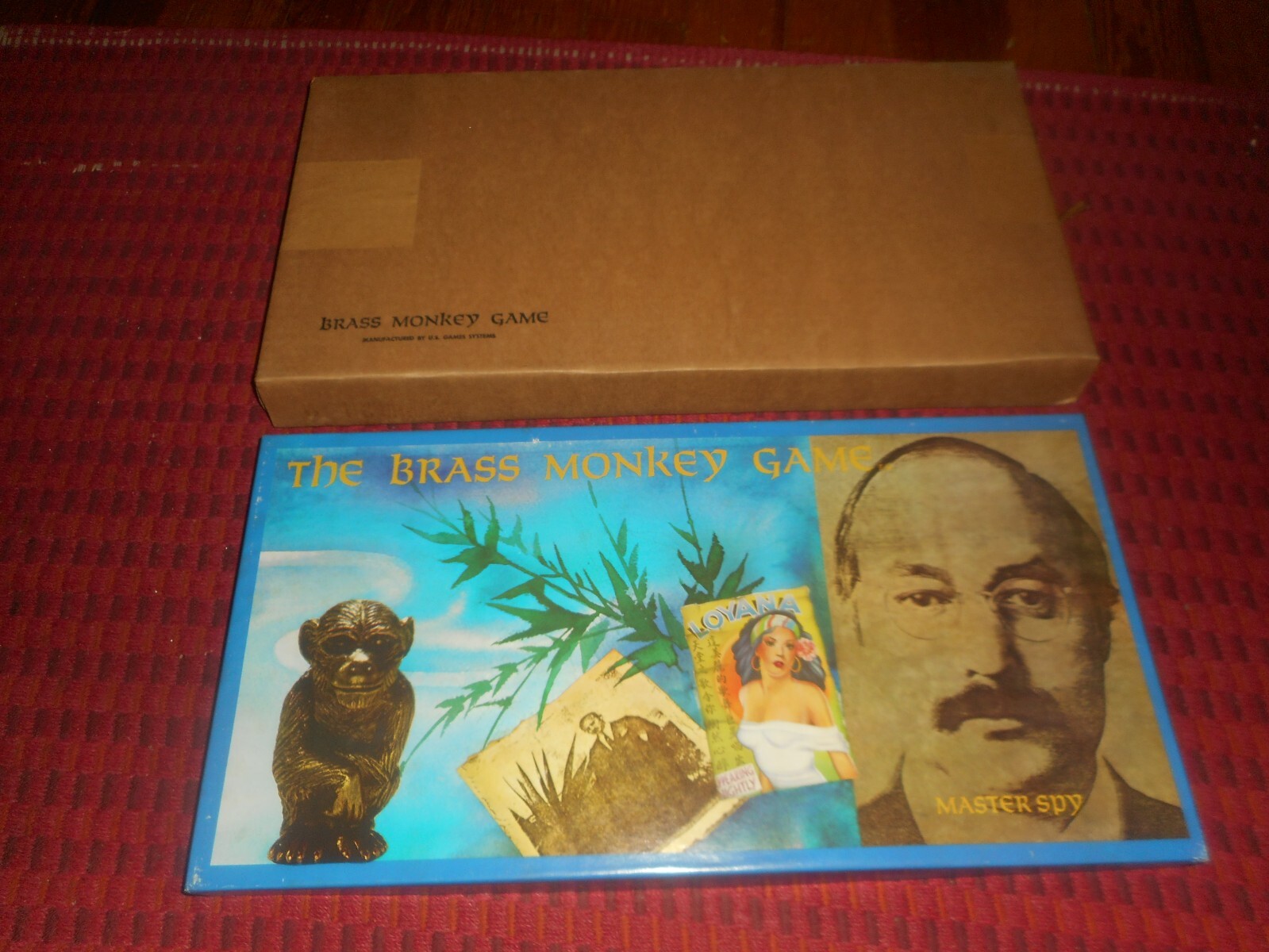 Vintage U.S. Games Systems The Brass Monkey Board Game 1973 Brand New in Box