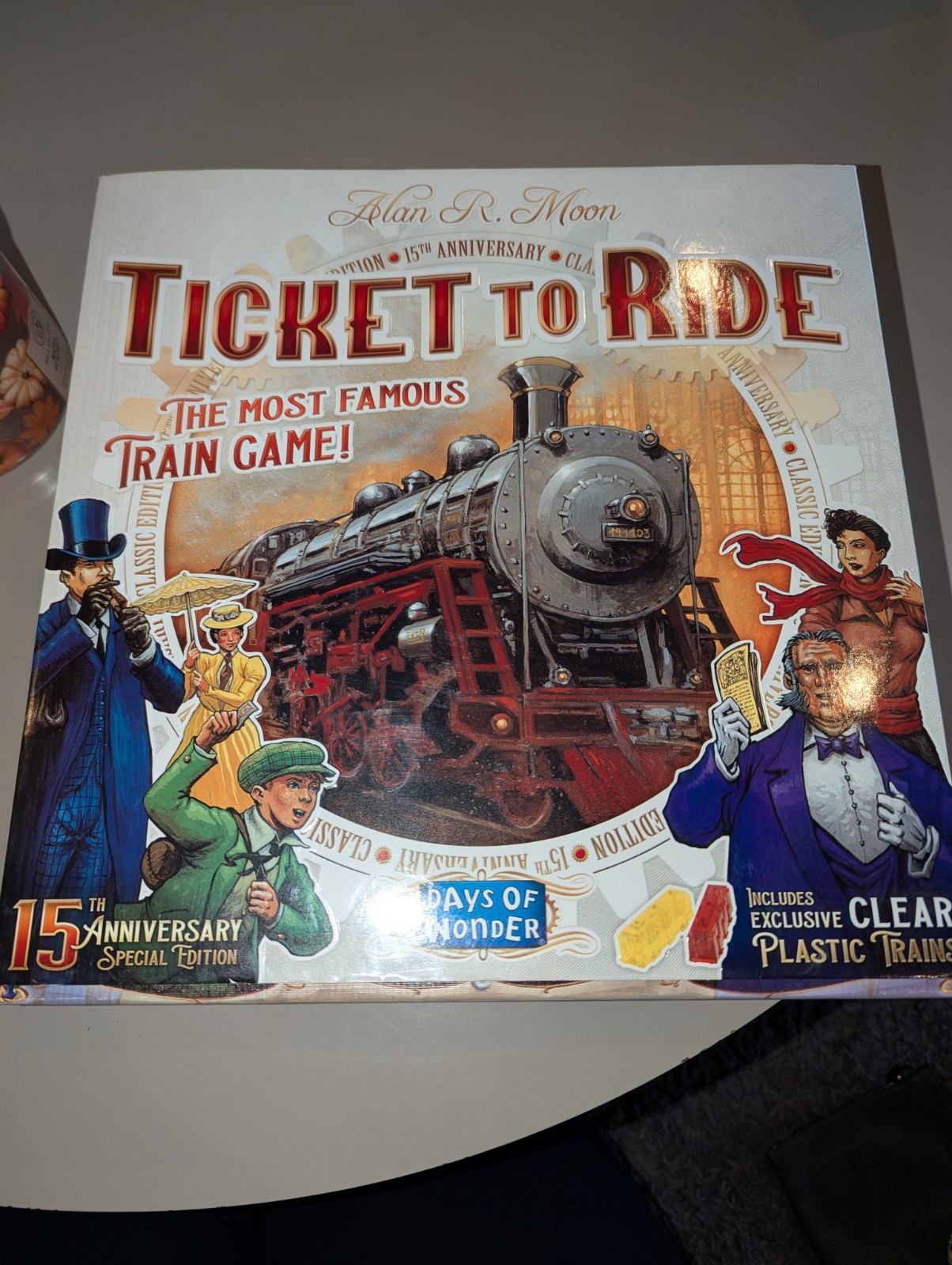 Ticket To Ride 15th Anniversary special Edition Days of Wonder Complete, sleeve