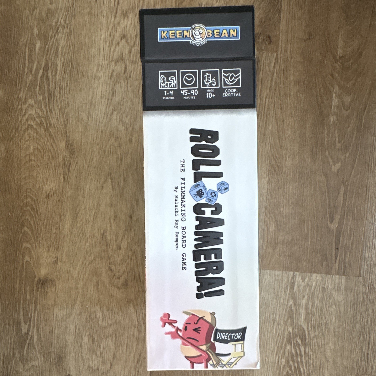 Keen Bean Roll Camera! Filmmaking Cooperative Creative Board Game 1+ Players