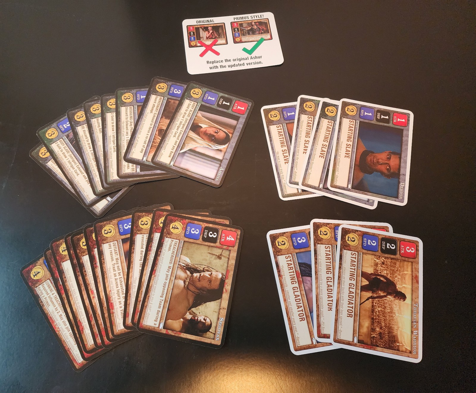 Spartacus: The Serpents and The Wolf Expansion Set (2013) RPG Board Game GF9