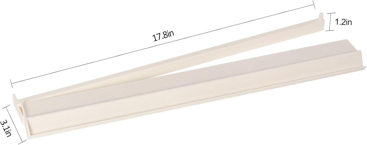 4PCS Mahjong Racks with Pushers White, American Mahjong All-in-one Tile Rack