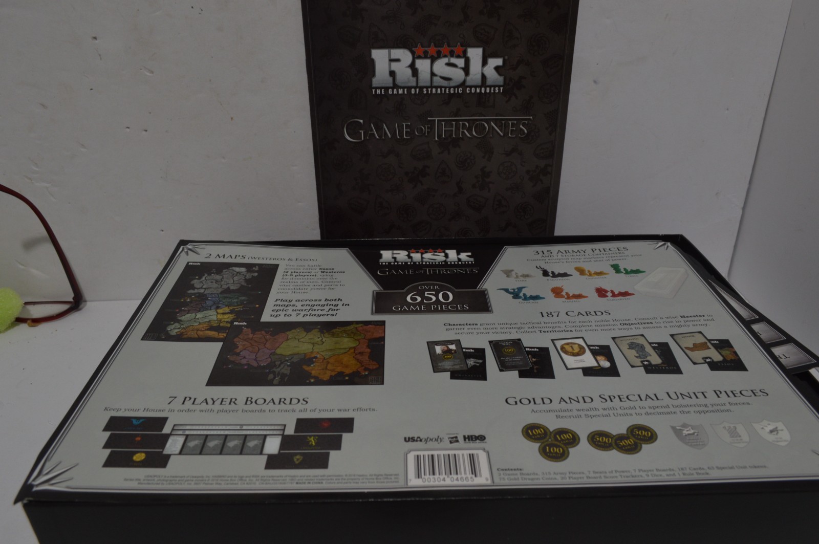 Risk Game of Thrones Strategic Conquest Board Game Sealed 2-7 Players Brand New