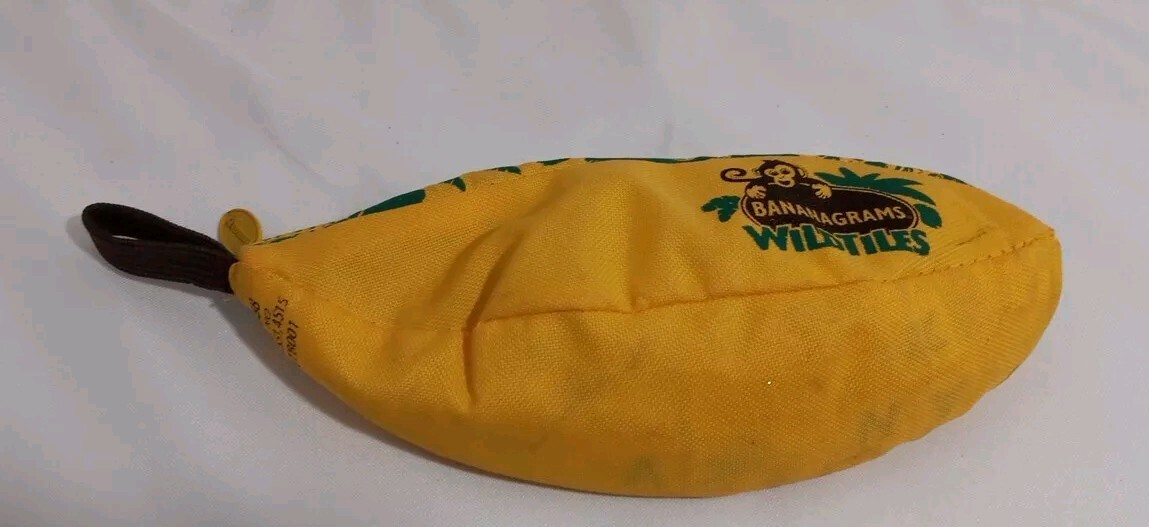 Bananagrams Replacement WildTiles Word Game In Banana Bag