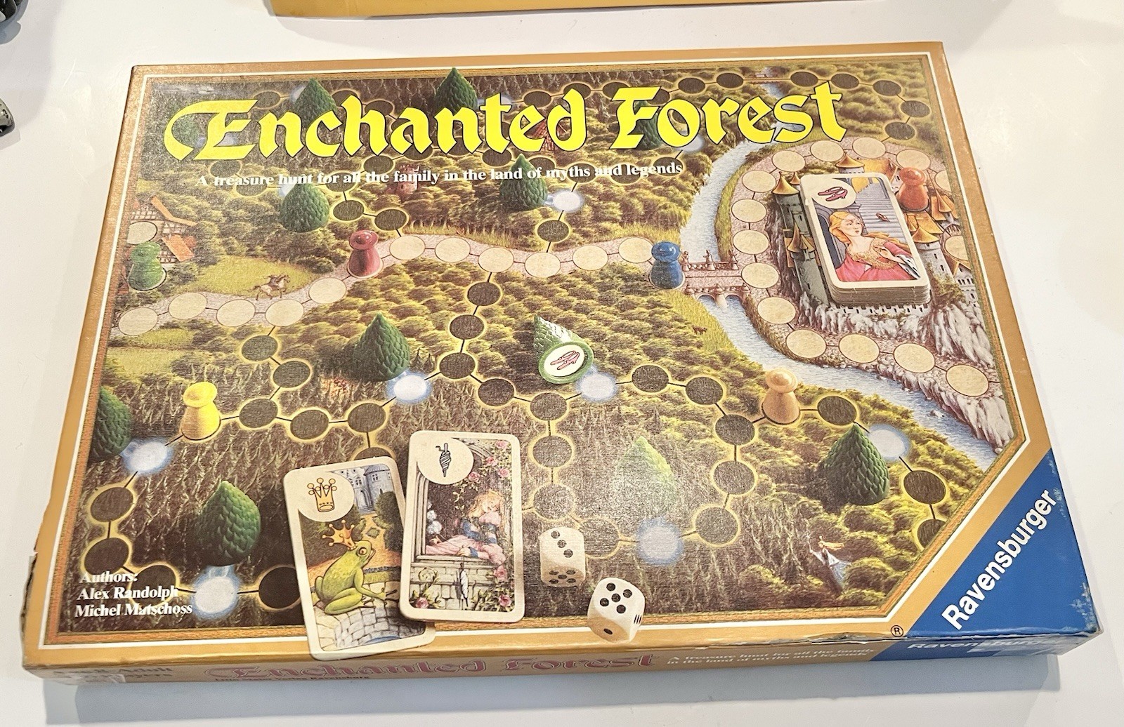 Enchanted Forest By Ravensburger Vintage 1982 Board Game.