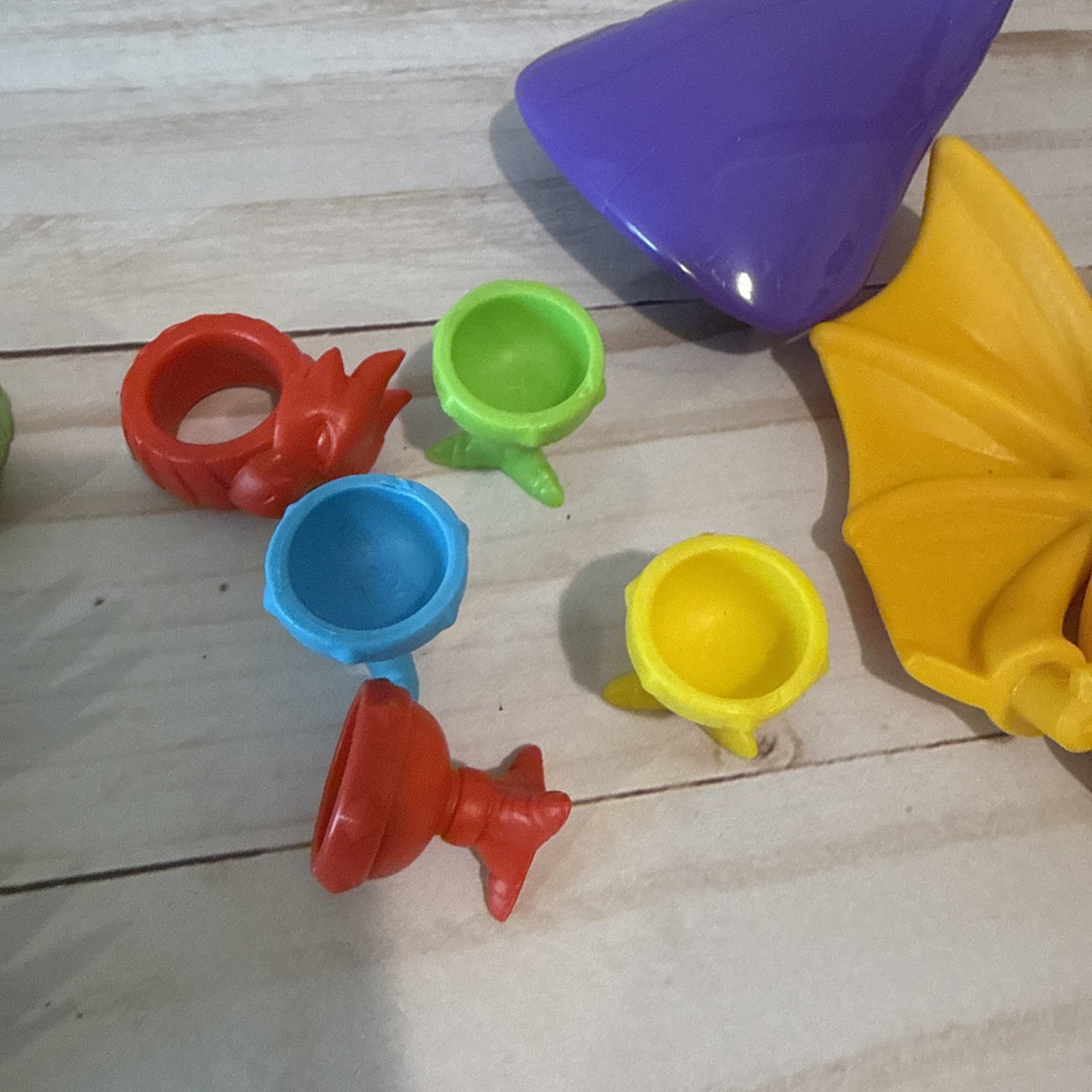 Dragon Snacks Game 2019 Replacement Parts Pictured Missing One Blue Ring