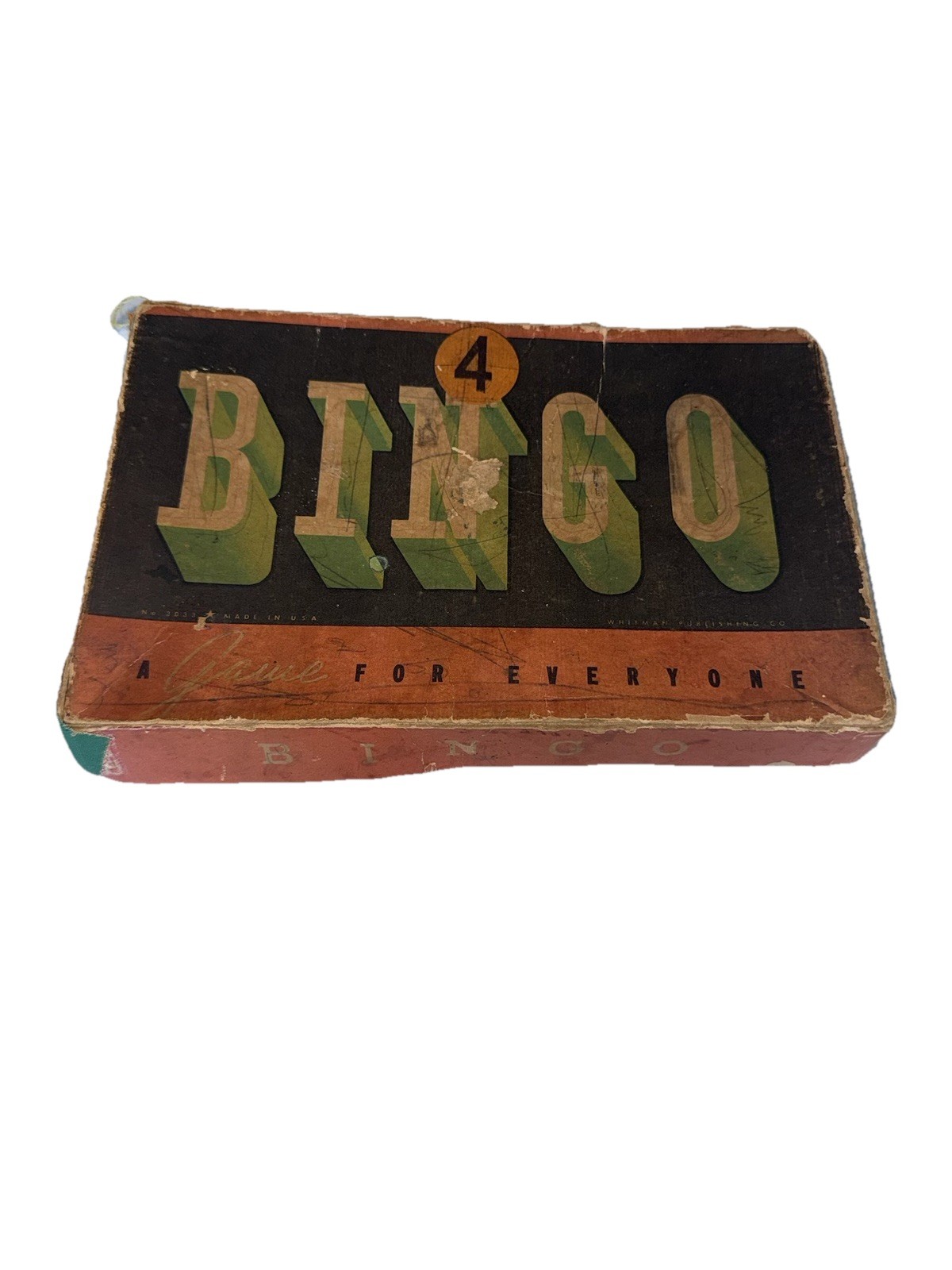 Whitman Publishing Co, Bingo, A Game For Everyone No 3033 Made In USA
