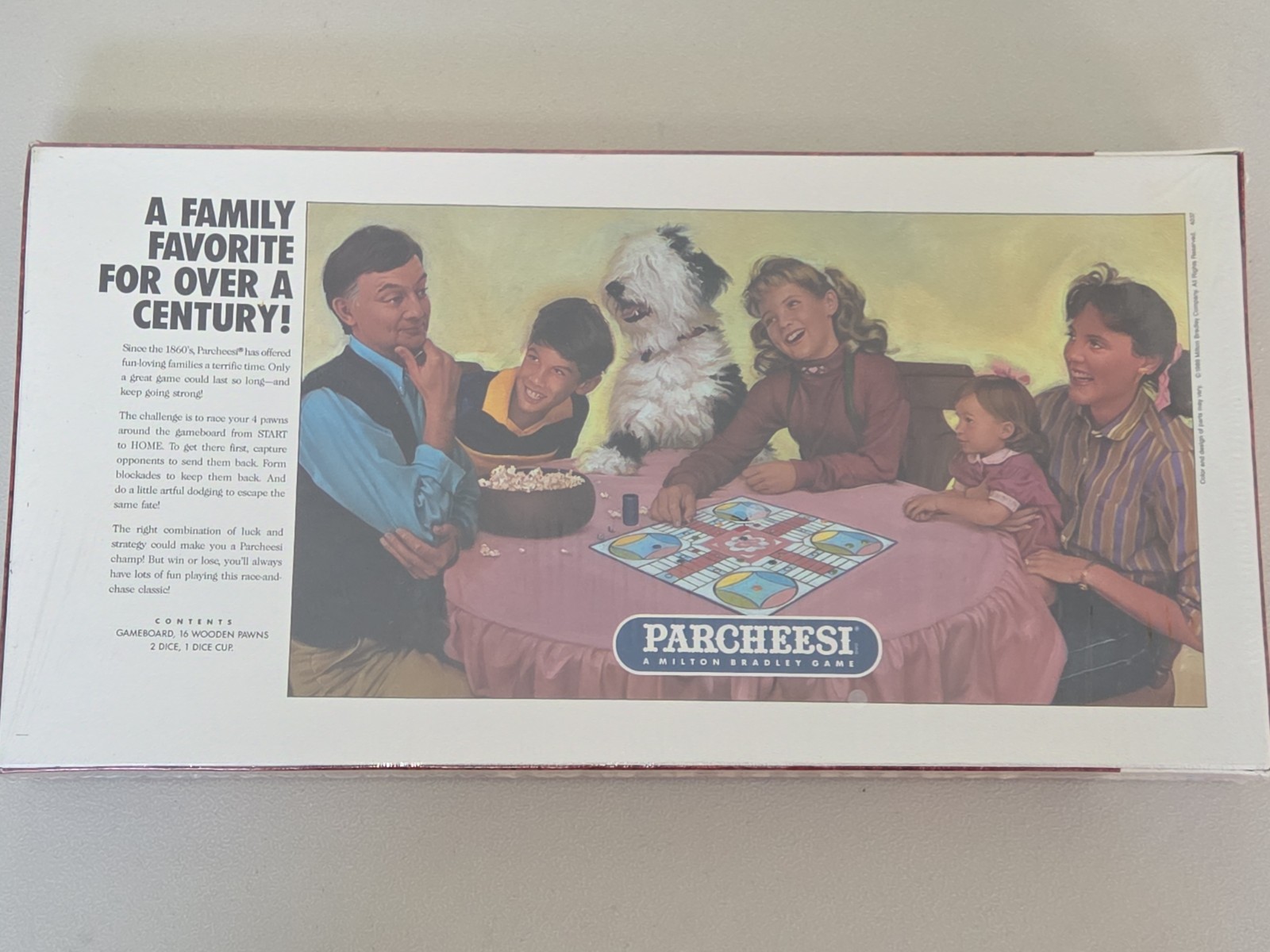 1989 Milton Bradley Parcheesi #4037 New Sealed Board Game Vintage