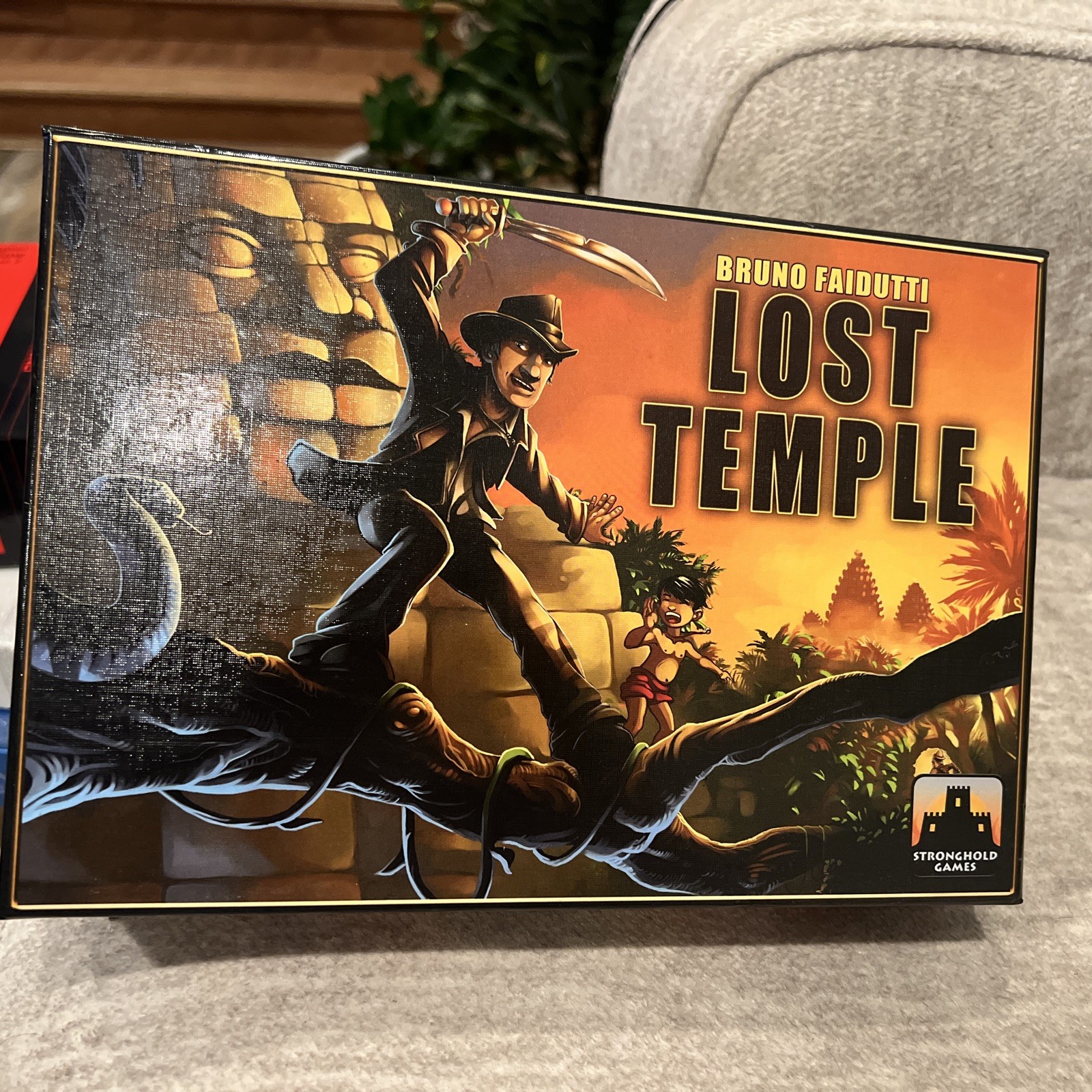 Lost Temple board game excellent condition Ages10+2-8Players By Stronghold Games