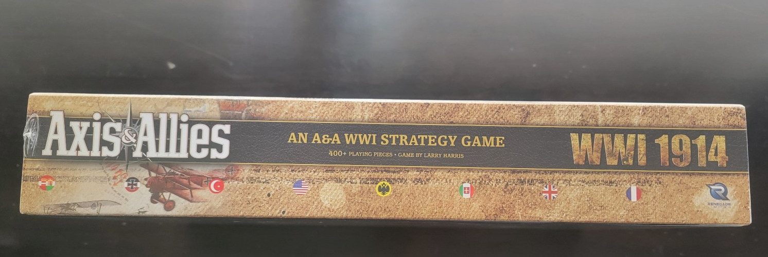 New Axis and Allies World War I 1914 Board Game Renegade Game Studios