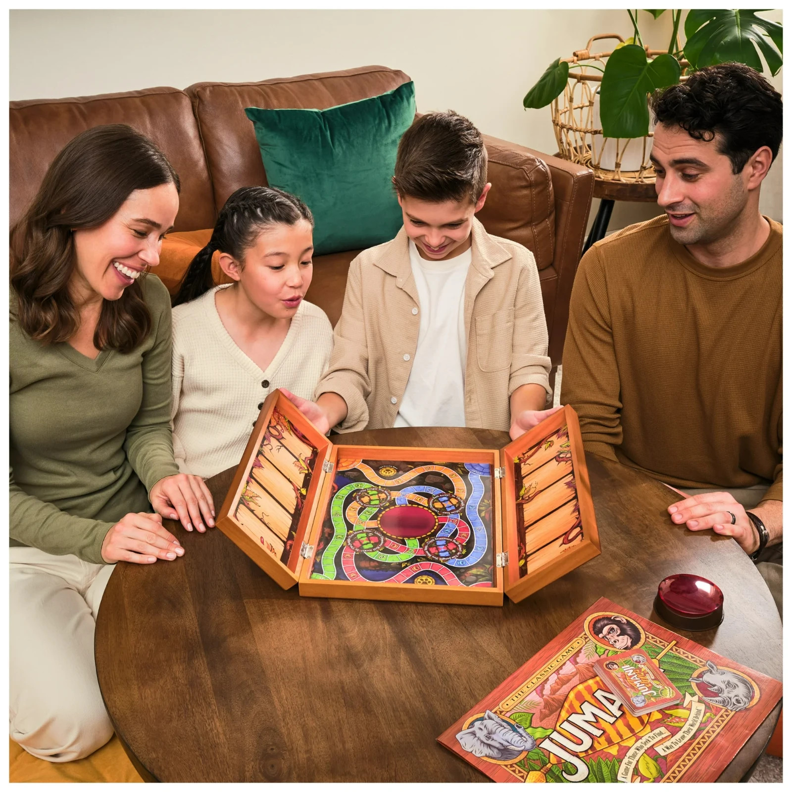 Jumanji the Game Real Wooden Box Edition of the Classic Adventure Board – SEALED