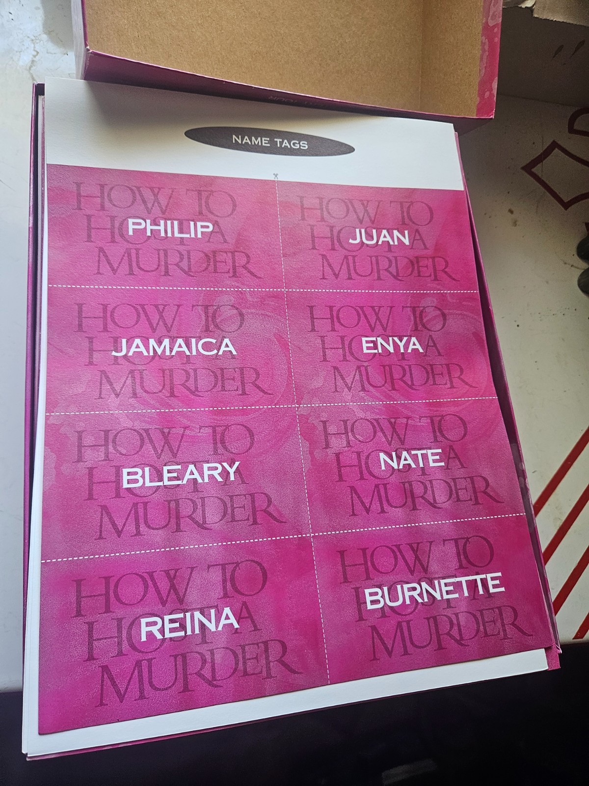 How To Host A Murder Dinner Party Game