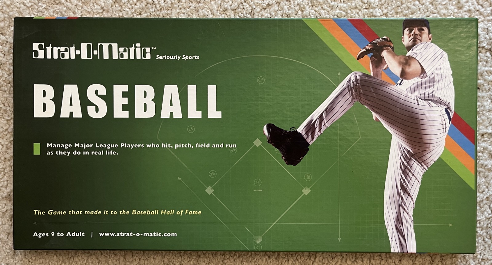 Vintage Strat-O-Matic Baseball Board Game Houston Astros