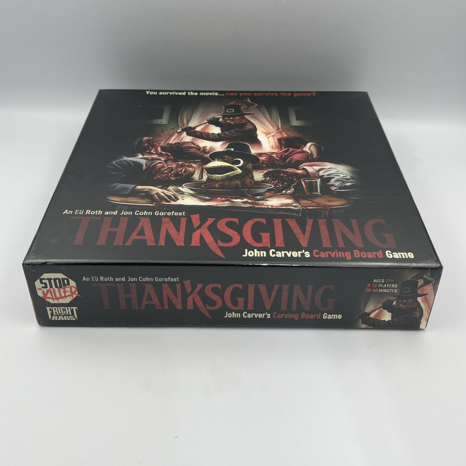 Thanksgiving Horror Movie Board Game Slasher John Carver Brand New Sealed