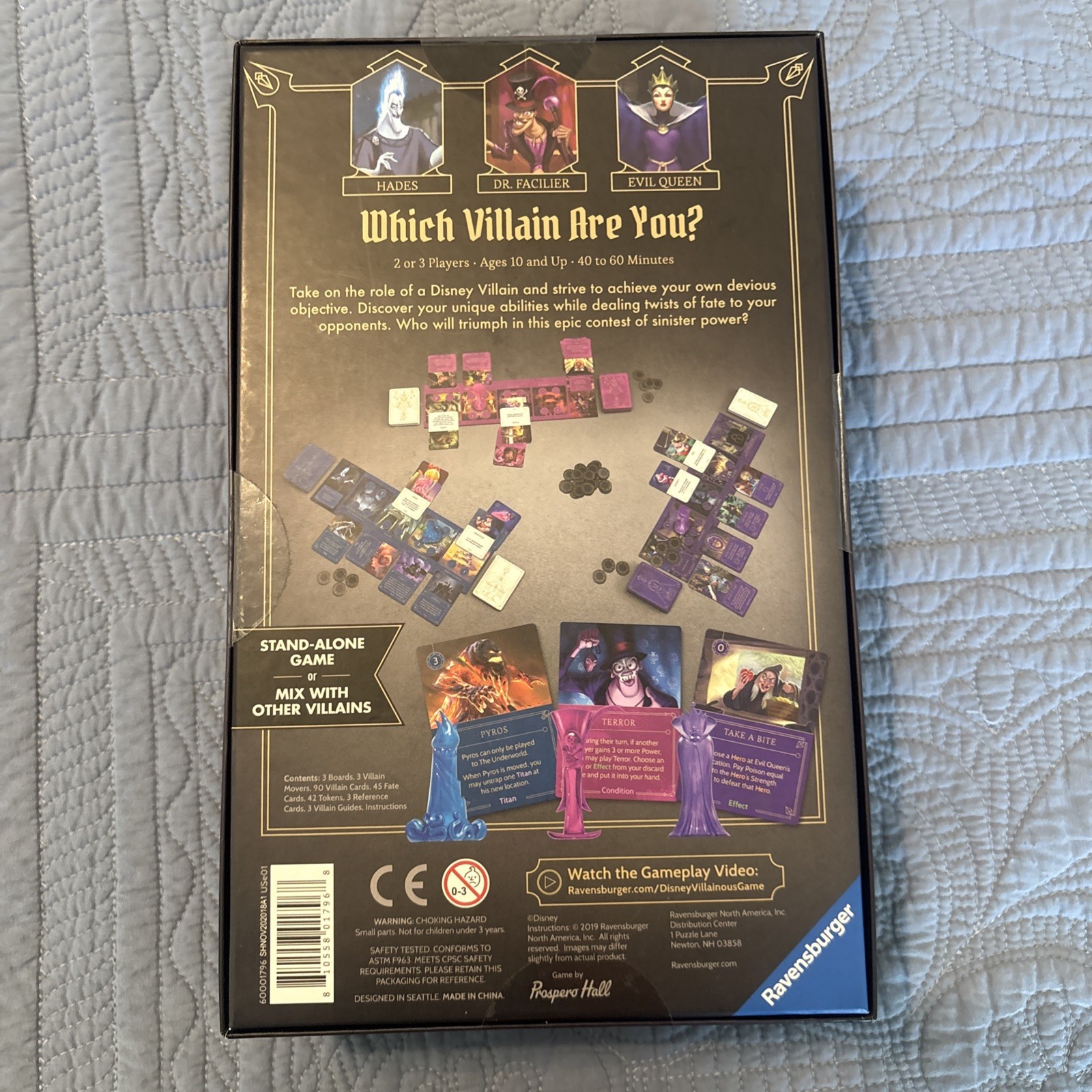 Ravensburger Disney Villainous: Wicked to The Core Strategic Board Game New