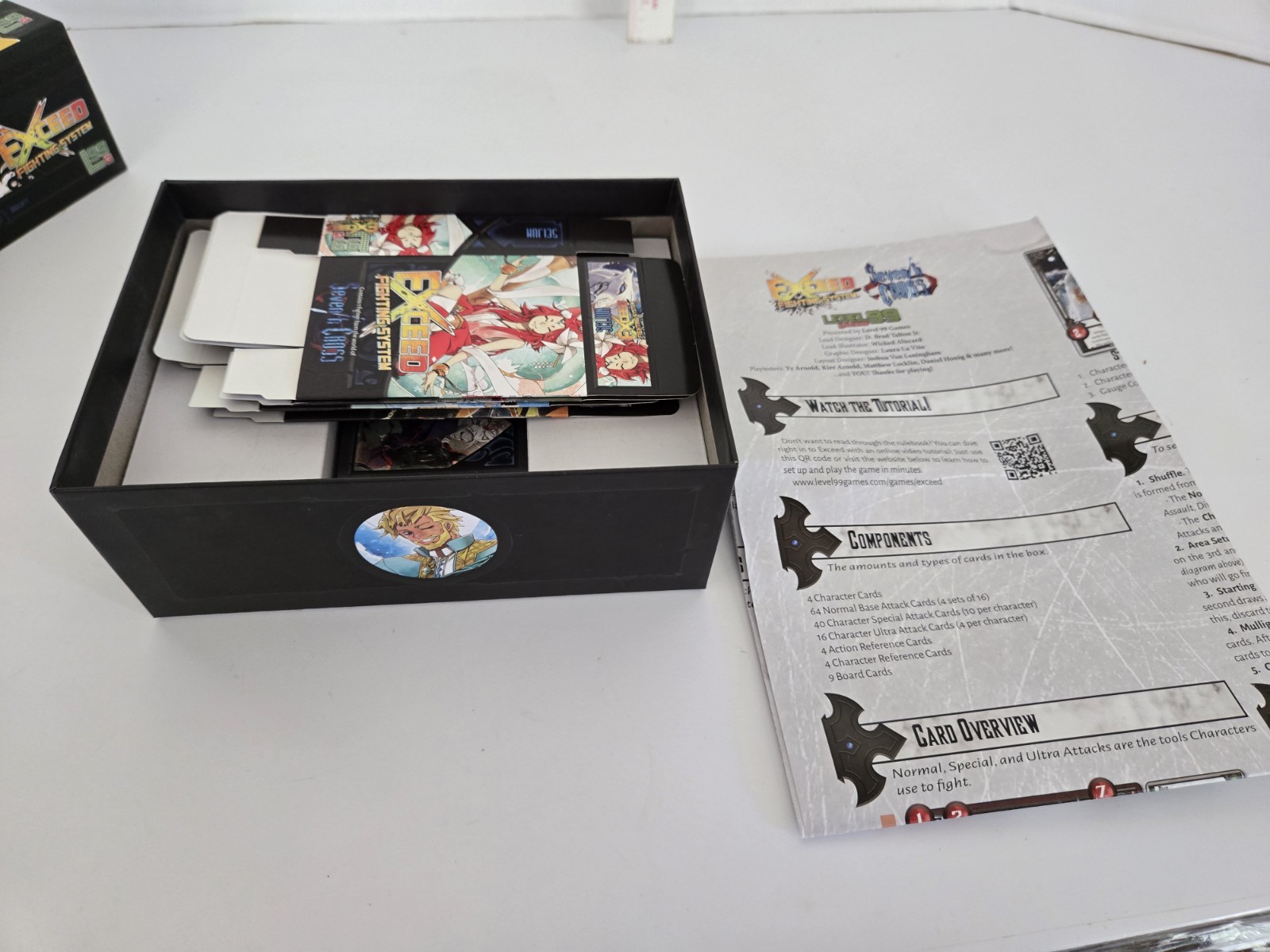 Exceed Fighting System Seventh Cross Guardians V Myths **READ** FREE SHIPPING