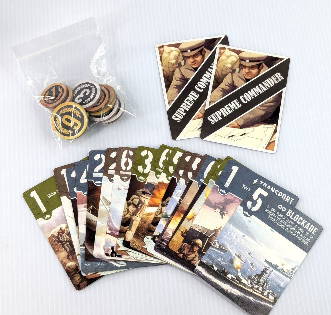 Air, Land & Sea Card Board Game Arcane Wonders, 100% COMPLETE