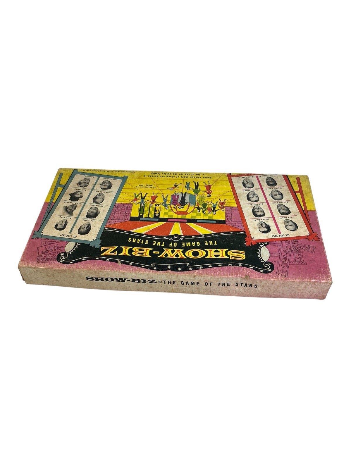 Vintage 1958 Show-Biz Boardgame: The Game of the Stars Lowell Toy Mfg: