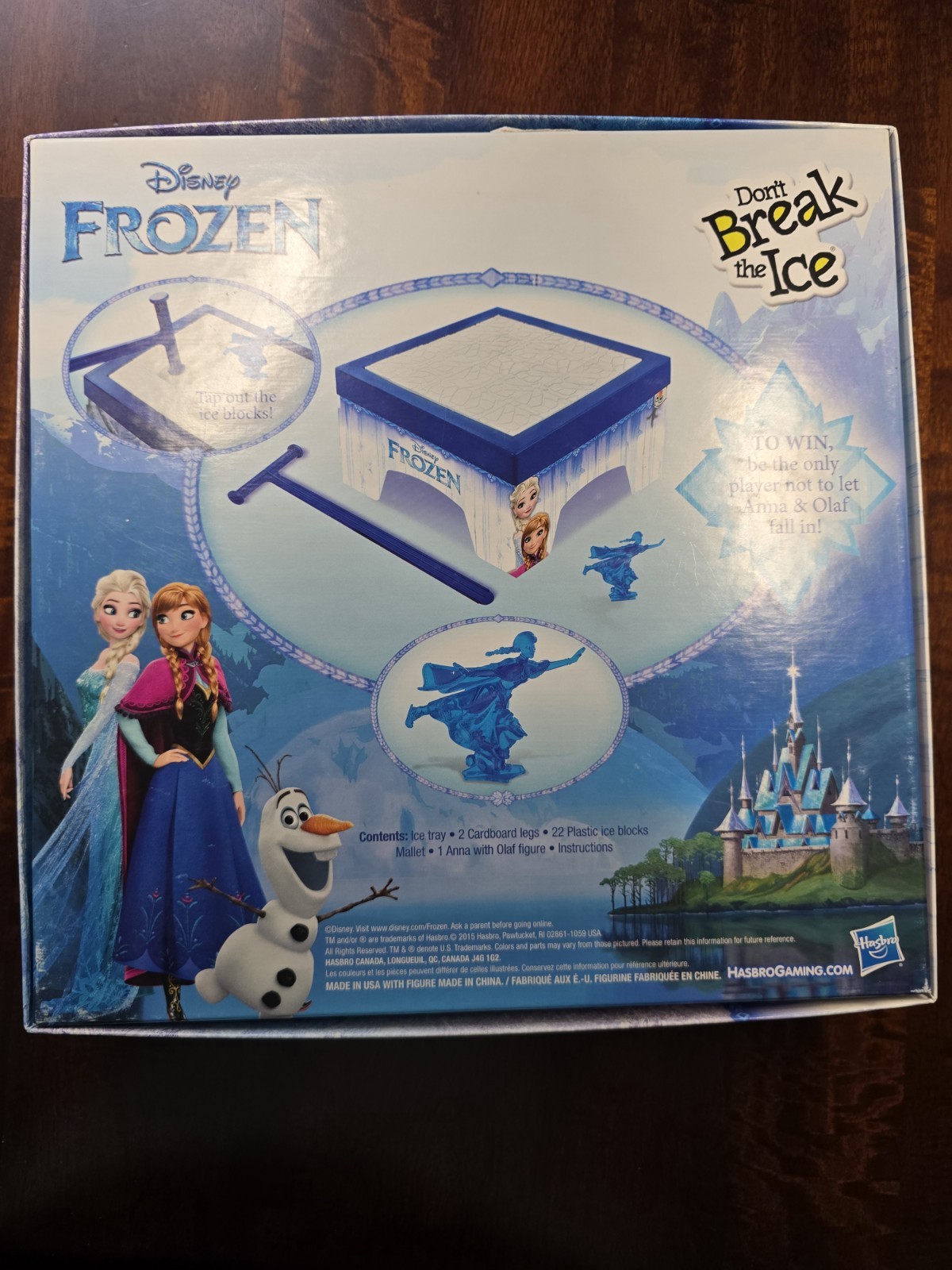 Disney’s Frozen Don’t Break the Ice Board Game – Hasbro 2015 Anna & Olaf Edition